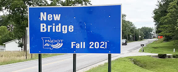 New Bridge Sign